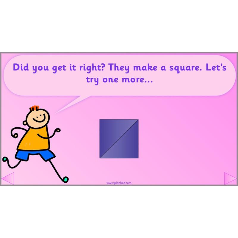 PlanBee Names of 2D shapes Year 1 Maths by PlanBee