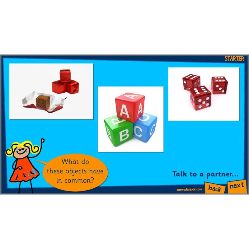 PlanBee Names of 3D shapes Year 1 Shape Lessons | PlanBee