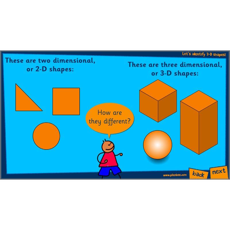 PlanBee Names of 3D shapes Year 1 Shape Lessons | PlanBee
