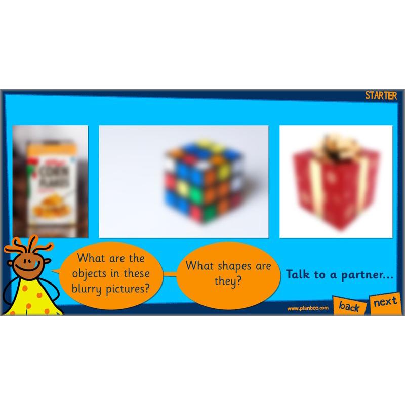 PlanBee Names of 3D shapes Year 1 Shape Lessons | PlanBee