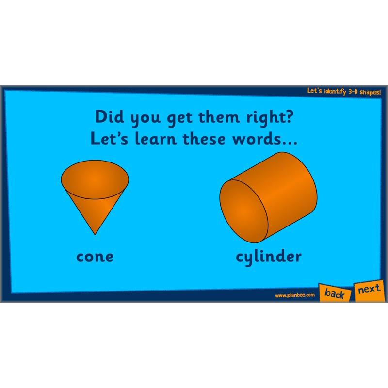PlanBee Names of 3D shapes Year 1 Shape Lessons | PlanBee