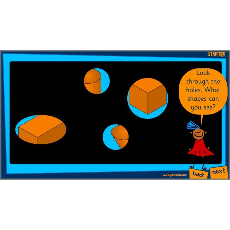 PlanBee Names of 3D shapes Year 1 Shape Lessons | PlanBee