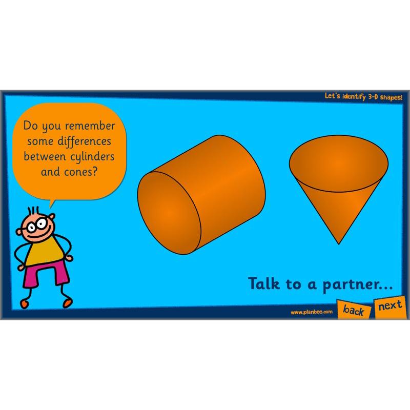 PlanBee Names of 3D shapes Year 1 Shape Lessons | PlanBee