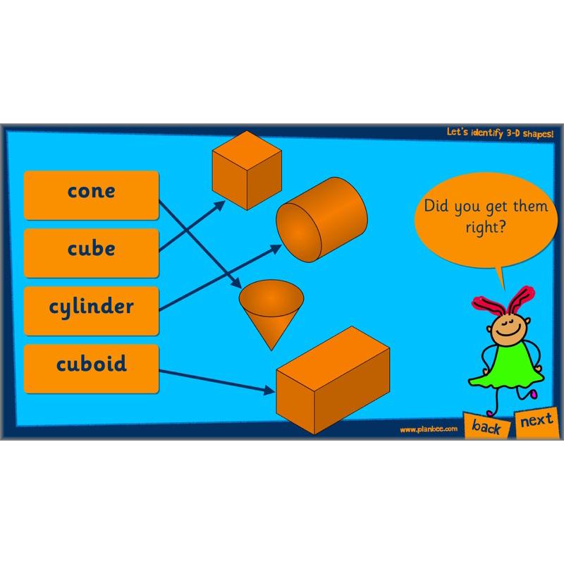 PlanBee Names of 3D shapes Year 1 Shape Lessons | PlanBee