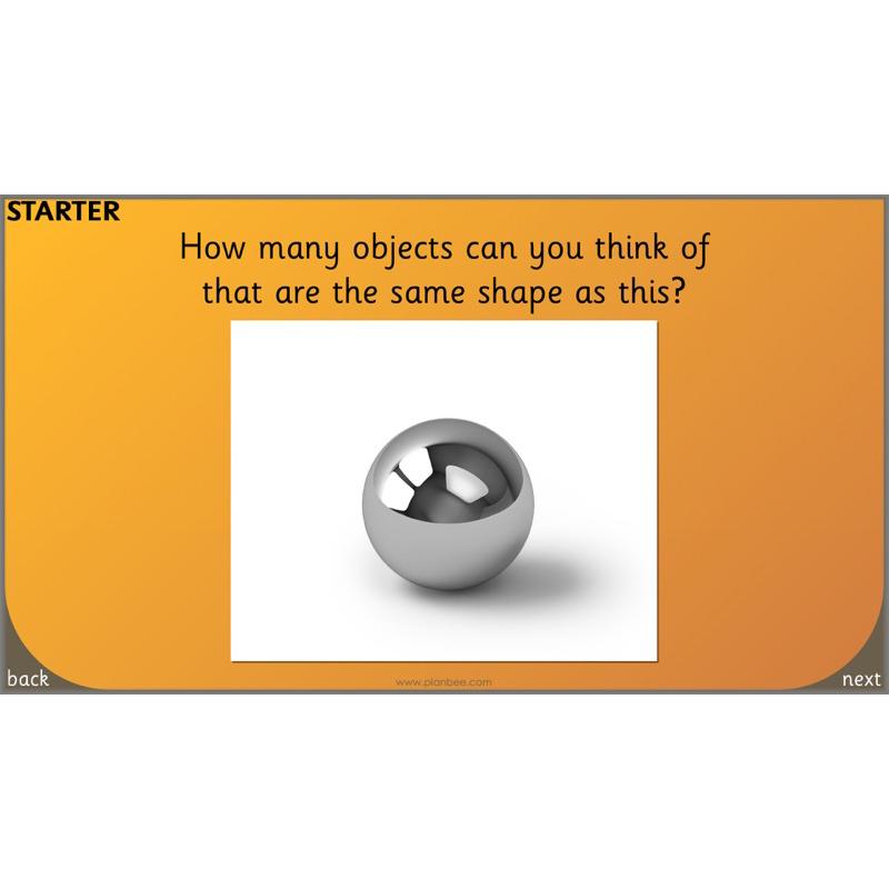 PlanBee Identify Shapes 2D and 3D Shapes Lessons | PlanBee