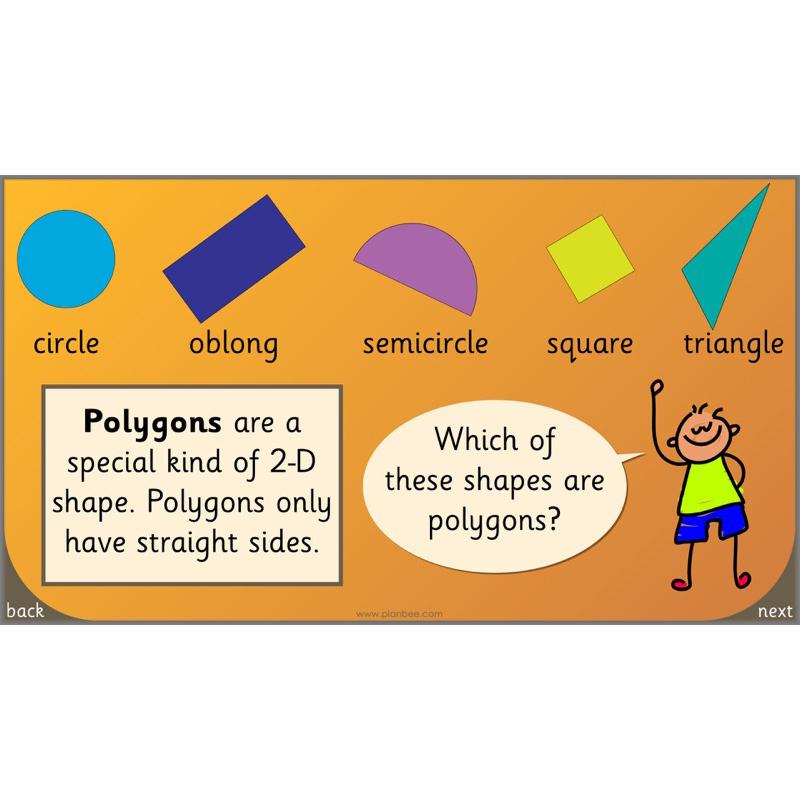 PlanBee Identify Shapes 2D and 3D Shapes Lessons | PlanBee