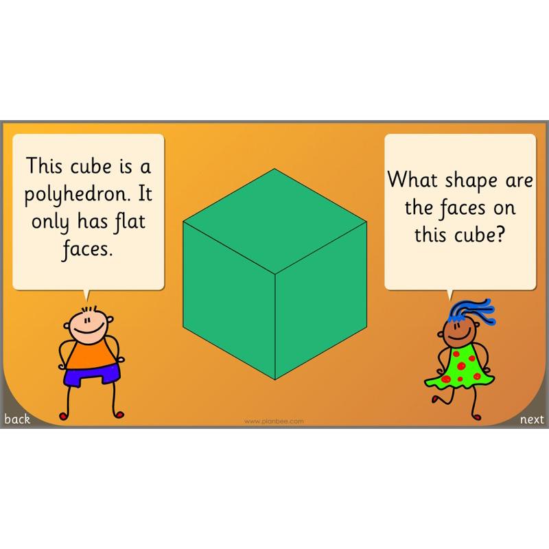 PlanBee Identify Shapes 2D and 3D Shapes Lessons | PlanBee