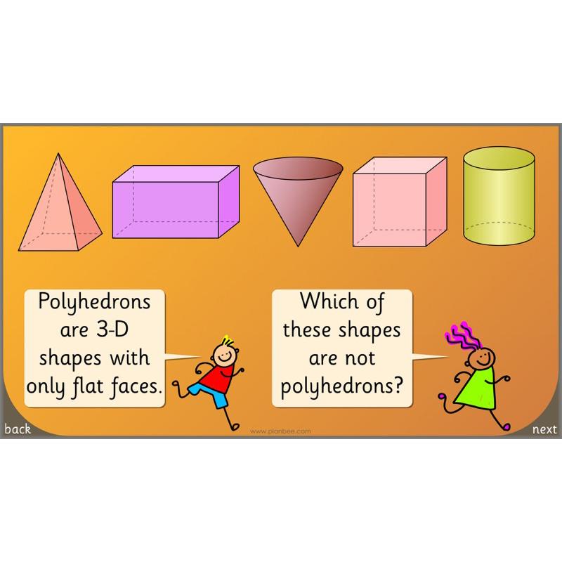 PlanBee Identify Shapes 2D and 3D Shapes Lessons | PlanBee