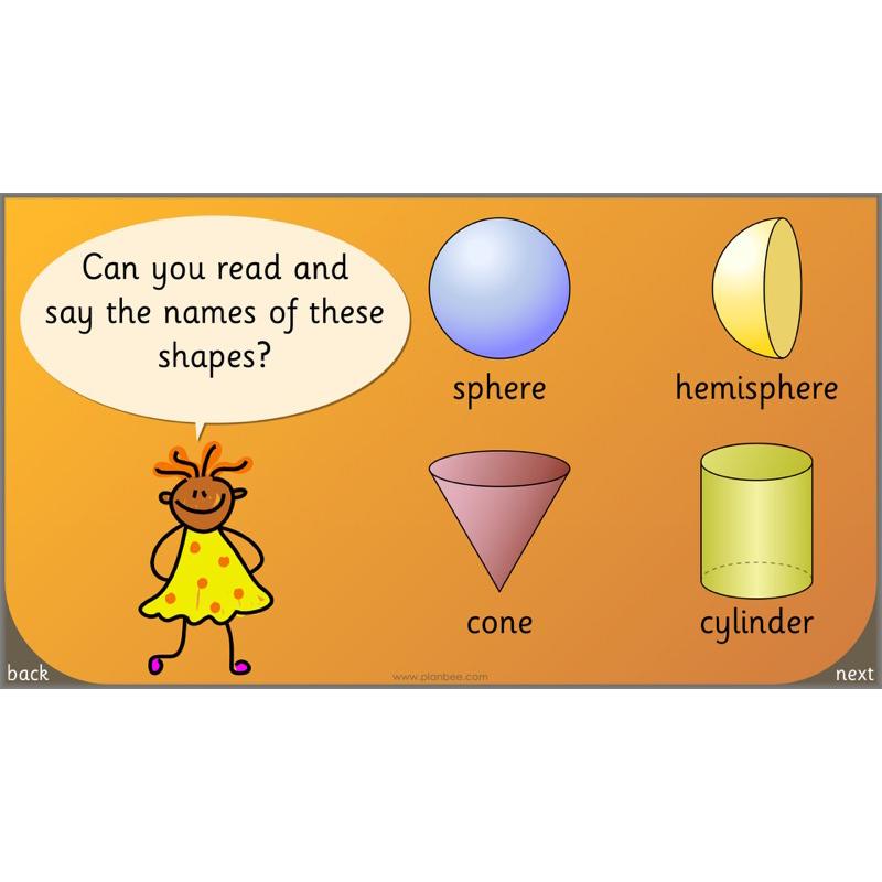 PlanBee Identify Shapes 2D and 3D Shapes Lessons | PlanBee
