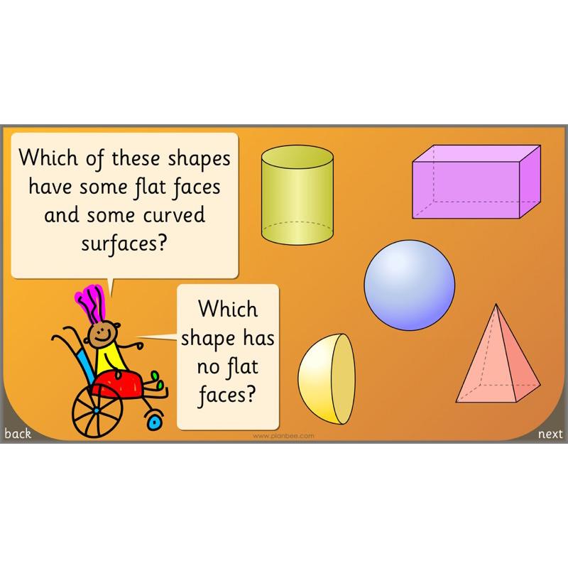 PlanBee Identify Shapes 2D and 3D Shapes Lessons | PlanBee