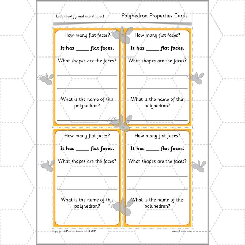 PlanBee Identify Shapes 2D and 3D Shapes Lessons | PlanBee