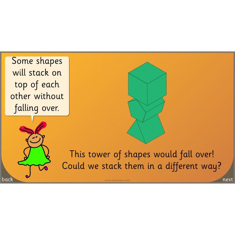 PlanBee Identify Shapes 2D and 3D Shapes Lessons | PlanBee