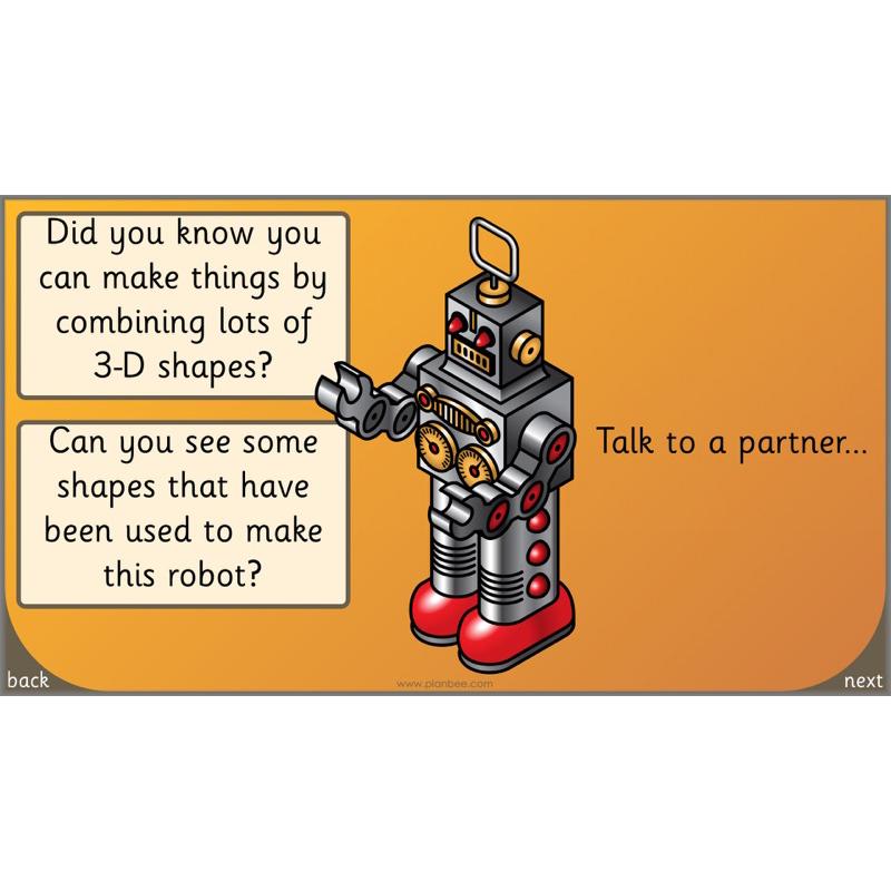 PlanBee Identify Shapes 2D and 3D Shapes Lessons | PlanBee