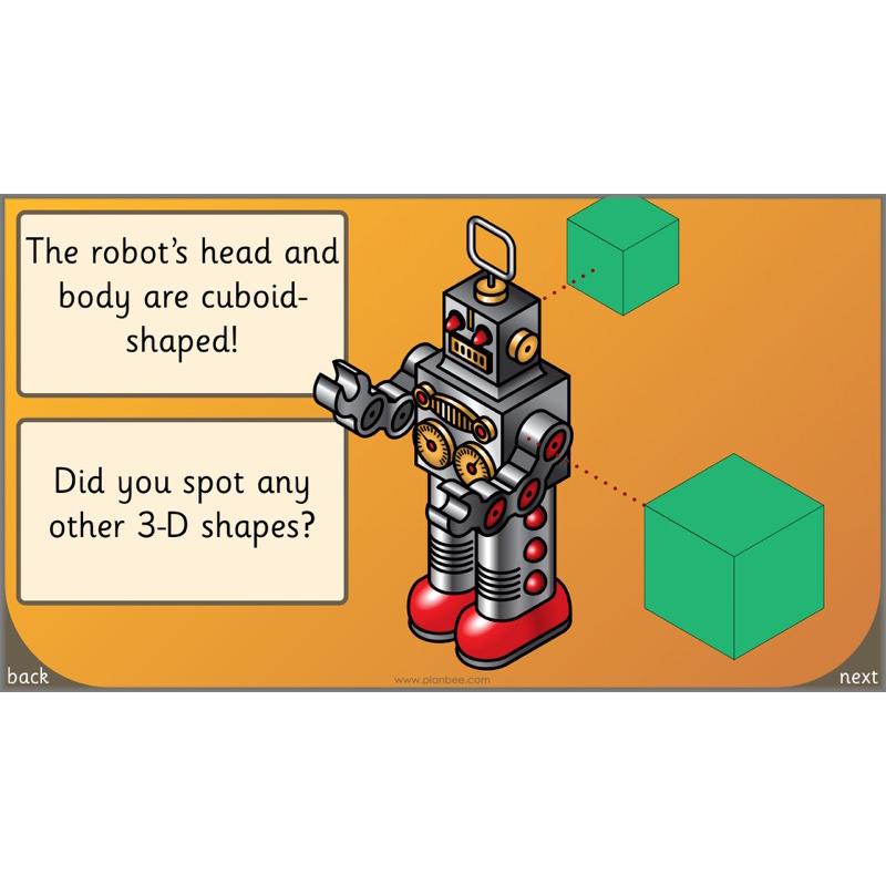 PlanBee Identify Shapes 2D and 3D Shapes Lessons | PlanBee