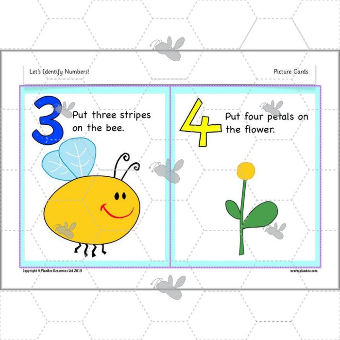 PlanBee Identify Numbers 1-20 Year 1 Maths by PlanBee