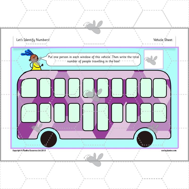 PlanBee Identify Numbers 1-20 Year 1 Maths by PlanBee