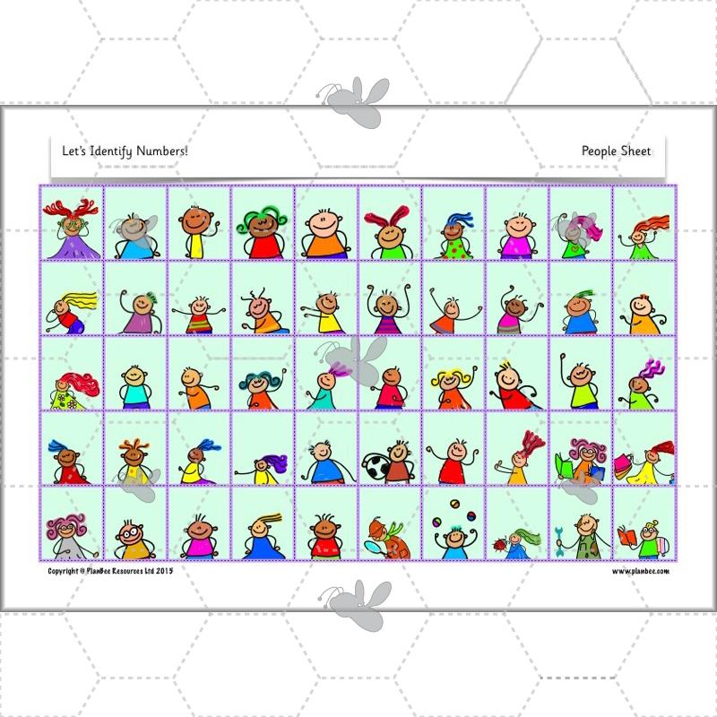 PlanBee Identify Numbers 1-20 Year 1 Maths by PlanBee