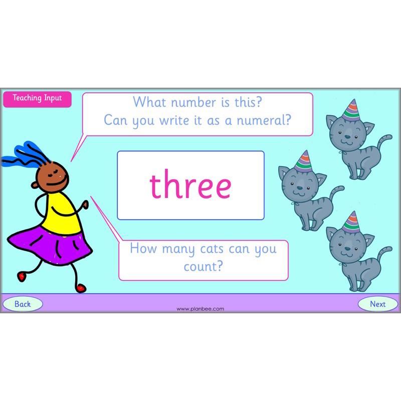 PlanBee Identify Numbers 1-20 Year 1 Maths by PlanBee
