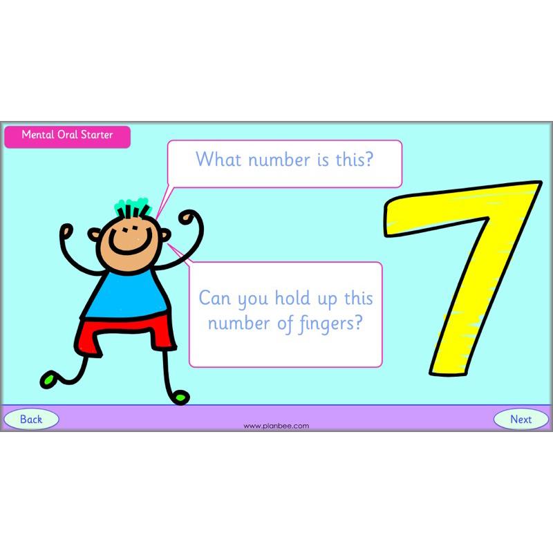 PlanBee Identify Numbers 1-20 Year 1 Maths by PlanBee