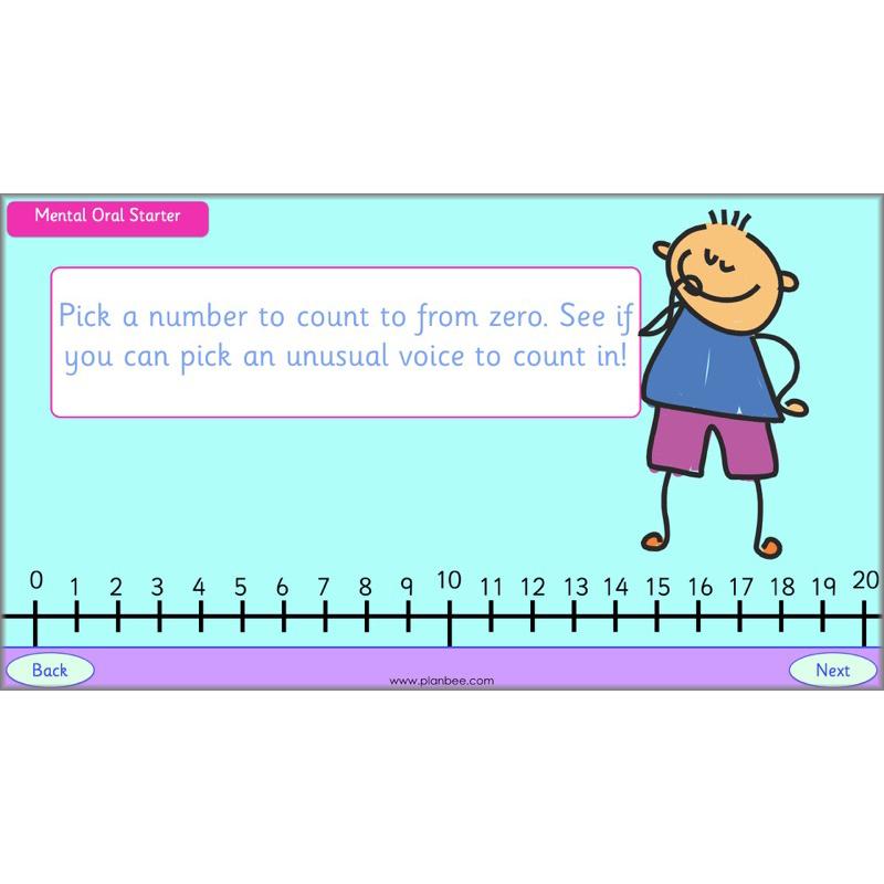 PlanBee Identify Numbers 1-20 Year 1 Maths by PlanBee