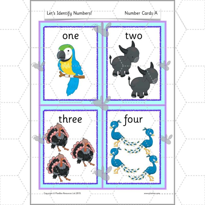 PlanBee Identify Numbers 1-20 Year 1 Maths by PlanBee