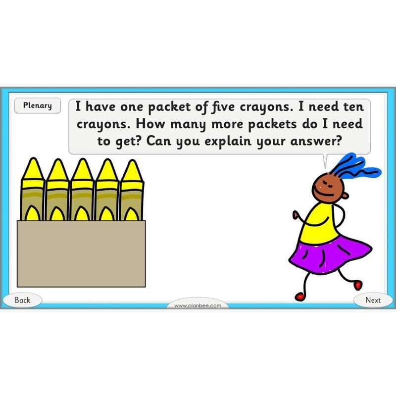 PlanBee Let’s learn number bonds - KS1 complete planning
