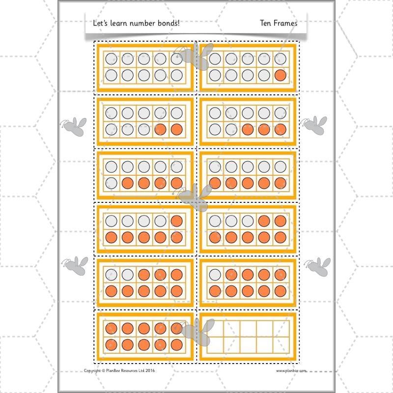 PlanBee Let’s learn number bonds - KS1 complete planning