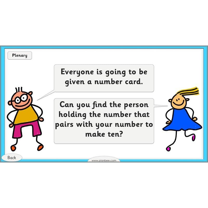 PlanBee Let’s learn number bonds - KS1 complete planning