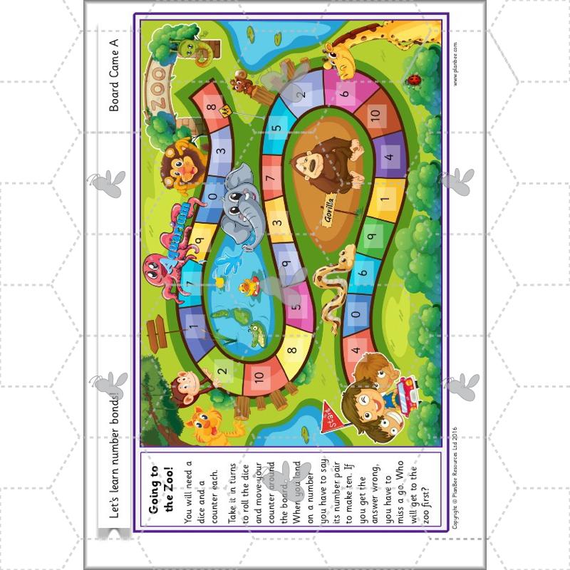 PlanBee Let’s learn number bonds - KS1 complete planning