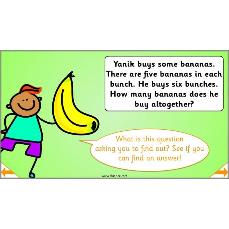 PlanBee Let's Learn our Times Tables - Maths Lessons Year 2 Multiplication