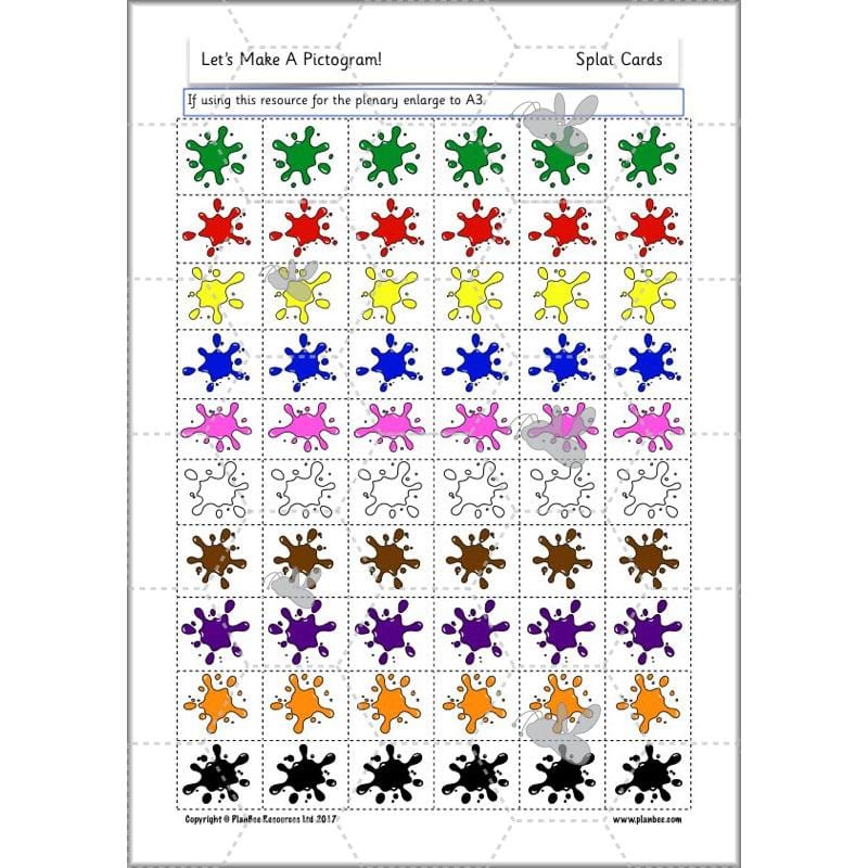 PlanBee Let's Make a Pictogram Year 2 Maths Lessons | PlanBee