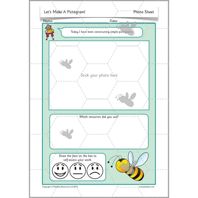 PlanBee Let's Make a Pictogram Year 2 Maths Lessons | PlanBee