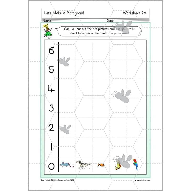 PlanBee Let's Make a Pictogram Year 2 Maths Lessons | PlanBee