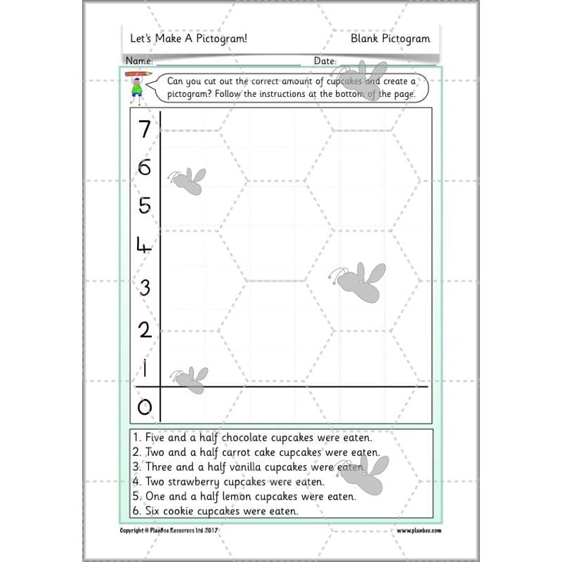 PlanBee Let's Make a Pictogram Year 2 Maths Lessons | PlanBee