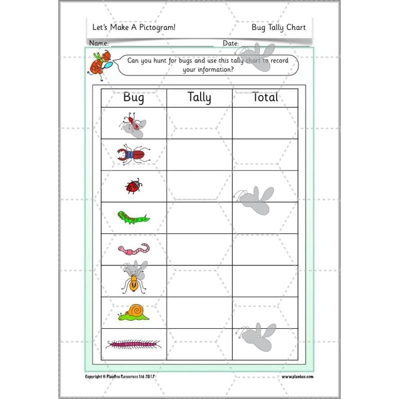 PlanBee Let's Make a Pictogram Year 2 Maths Lessons | PlanBee