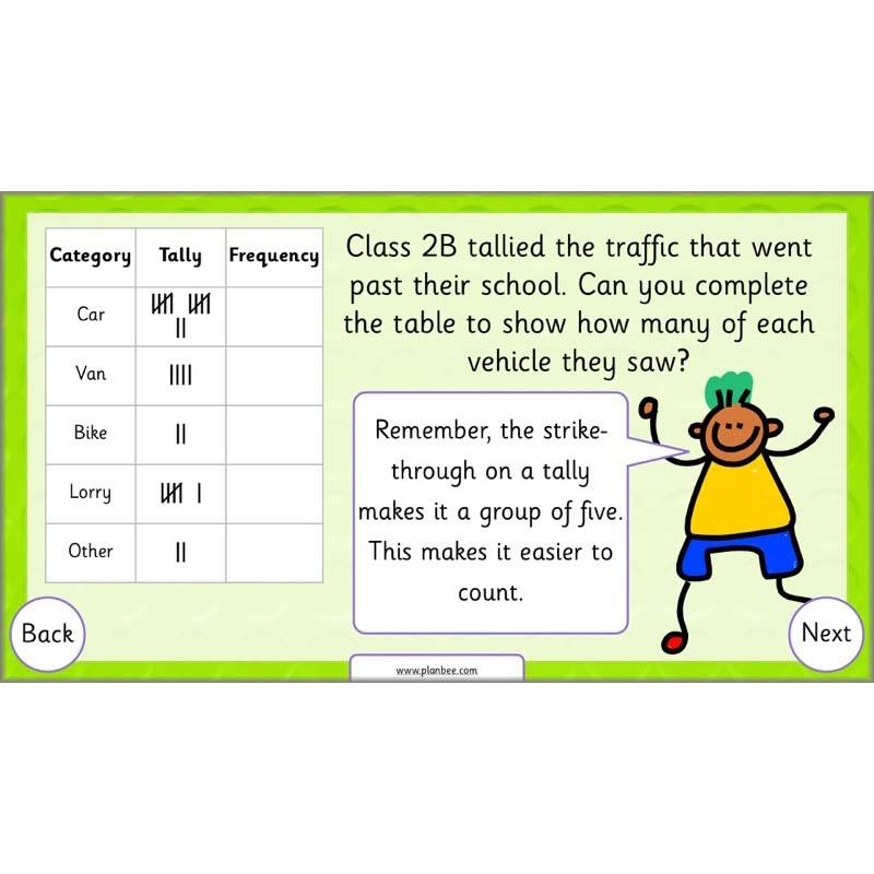 PlanBee Let’s Make Charts | Year 2 Statistics Lessons by PlanBee