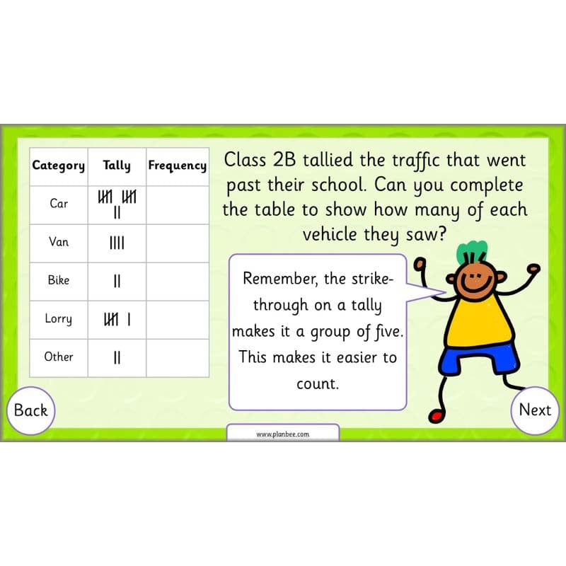 PlanBee Let’s Make Charts | Year 2 Statistics Lessons by PlanBee