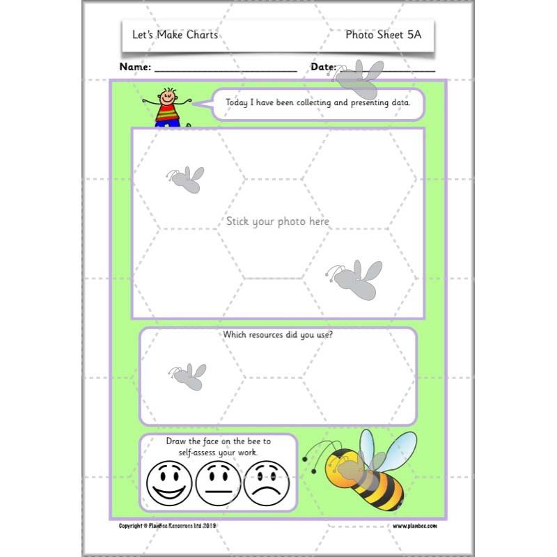 PlanBee Let’s Make Charts | Year 2 Statistics Lessons by PlanBee
