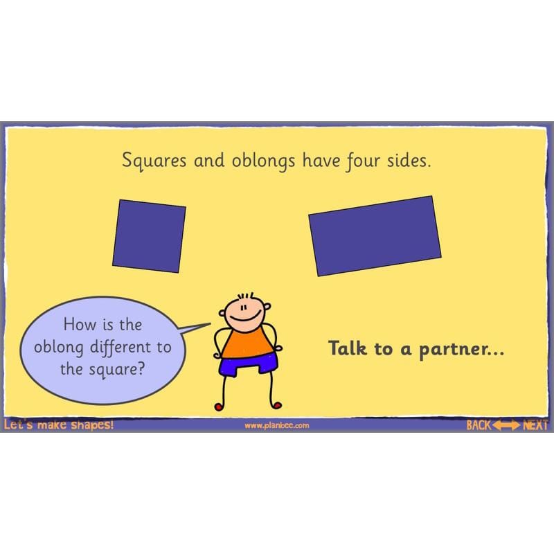 PlanBee Make Shapes Year 1 Shape Maths Lessons | PlanBee