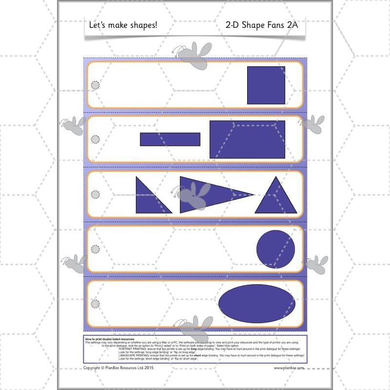 PlanBee Make Shapes Year 1 Shape Maths Lessons | PlanBee