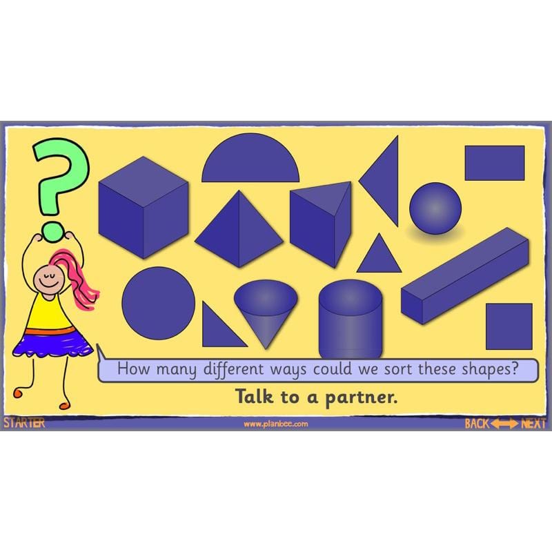 PlanBee Make Shapes Year 1 Shape Maths Lessons | PlanBee