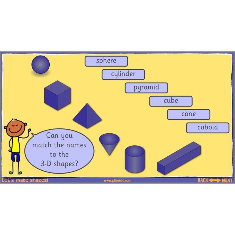 PlanBee Make Shapes Year 1 Shape Maths Lessons | PlanBee
