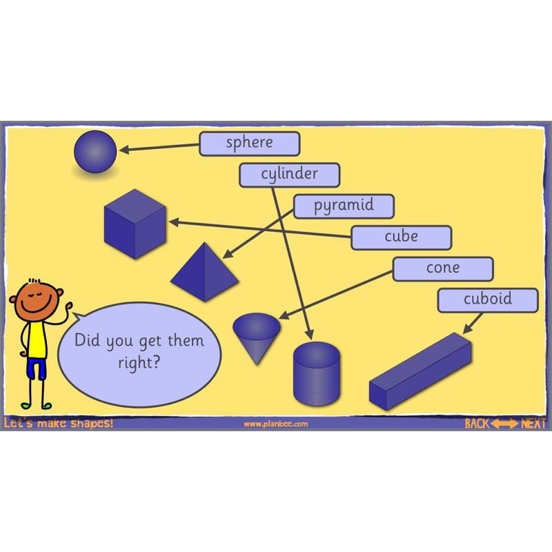 PlanBee Make Shapes Year 1 Shape Maths Lessons | PlanBee