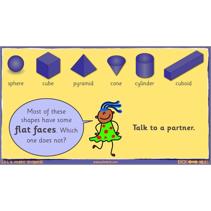 PlanBee Make Shapes Year 1 Shape Maths Lessons | PlanBee