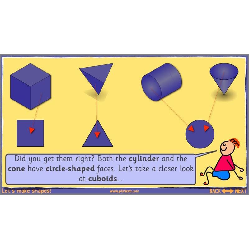 PlanBee Make Shapes Year 1 Shape Maths Lessons | PlanBee