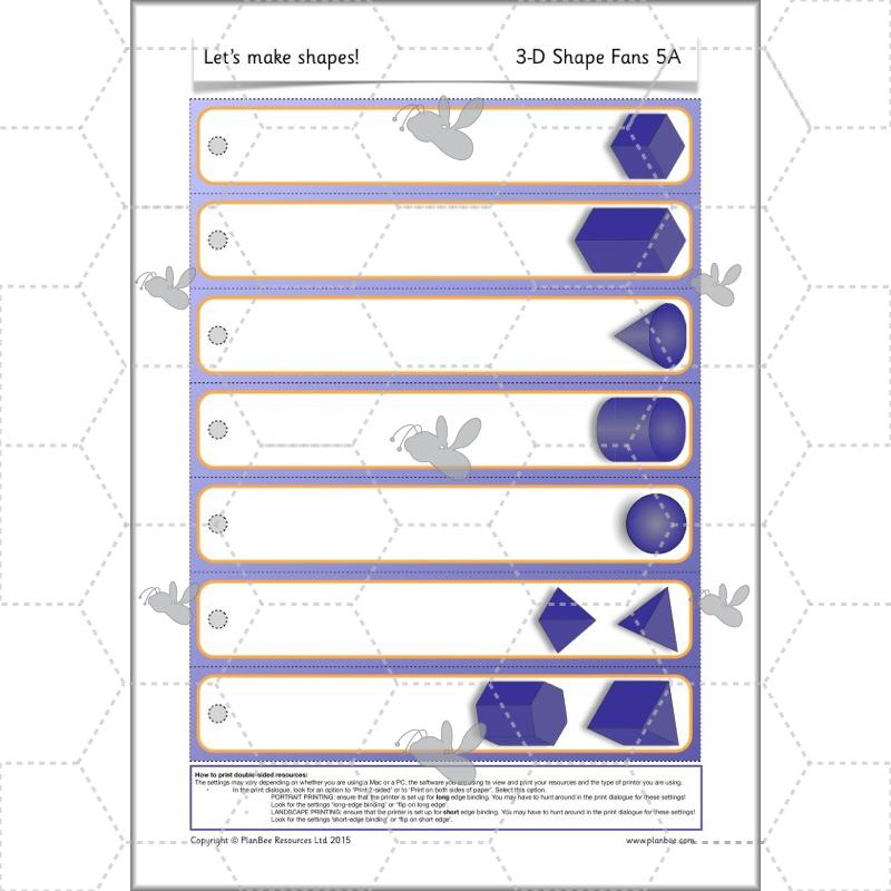 PlanBee Make Shapes Year 1 Shape Maths Lessons | PlanBee