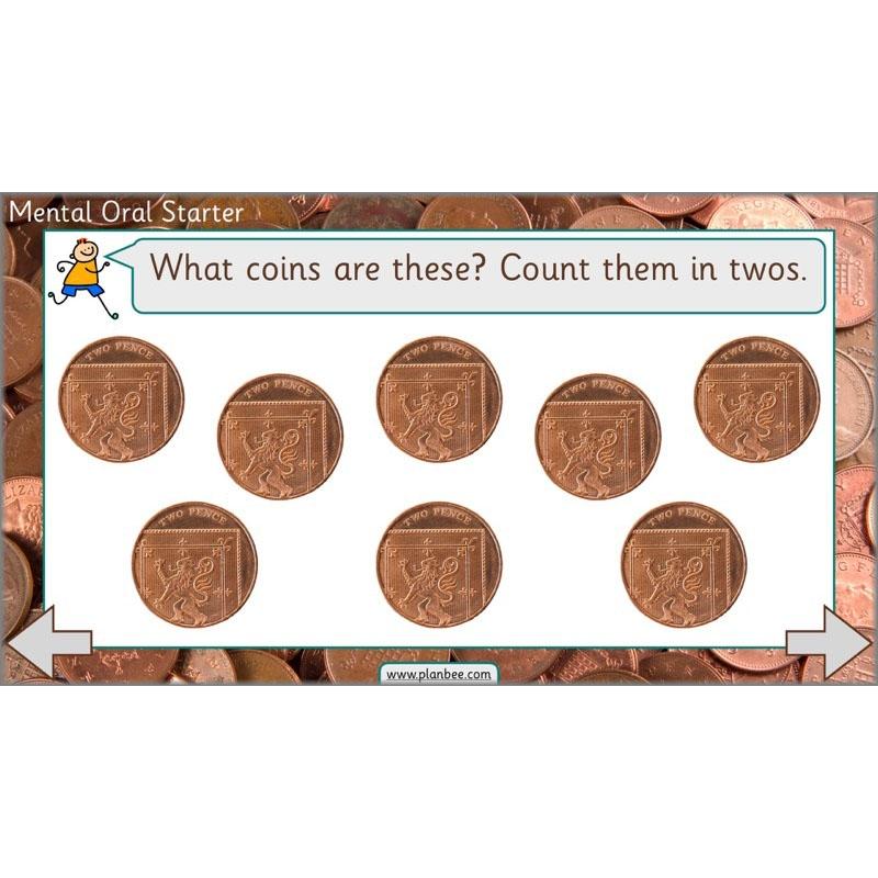 PlanBee Let’s make totals using coins 2 -  Year 1 Key Stage 1 Maths planning