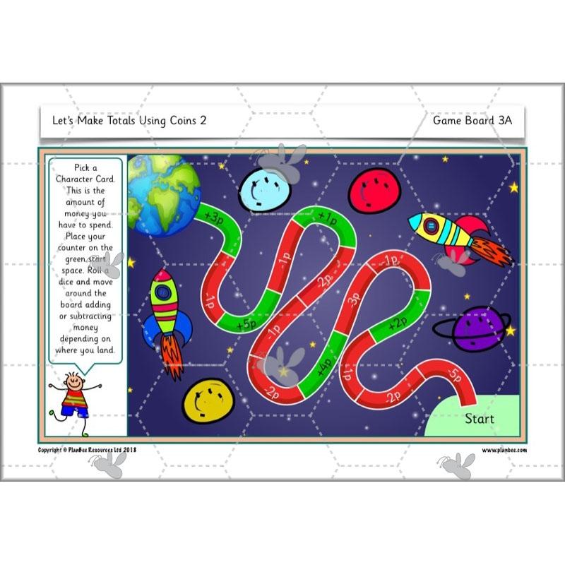 PlanBee Let’s make totals using coins 2 -  Year 1 Key Stage 1 Maths planning