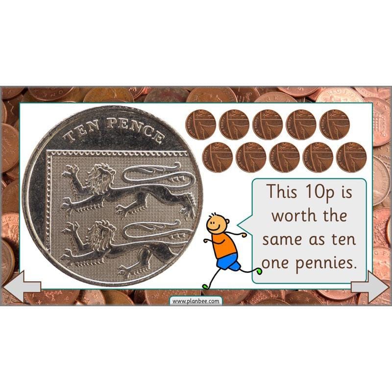 PlanBee Let’s make totals using coins 2 -  Year 1 Key Stage 1 Maths planning