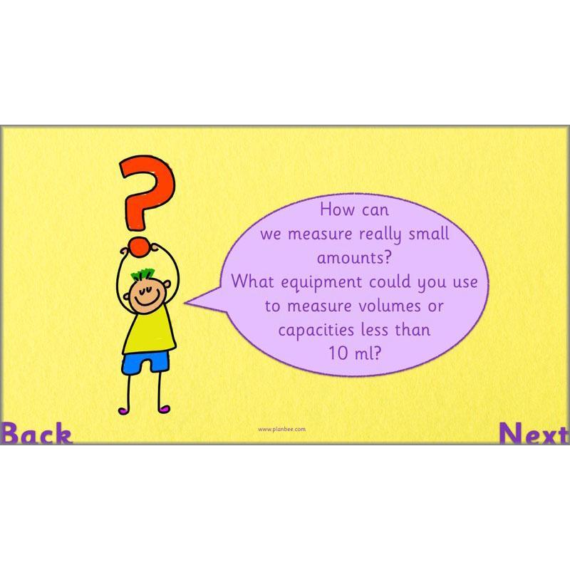 PlanBee Let's measure capacity - Year 2 Maths planning and resources